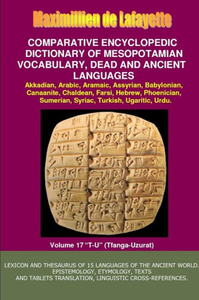 V17.Comparative Encyclopedic Dictionary Of Mesopotamian Vocabulary Dead & Ancient Languages