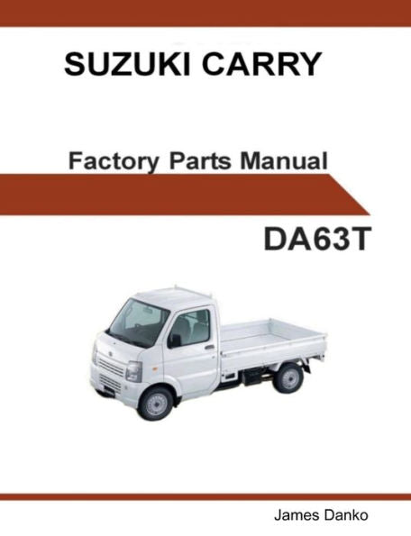 Suzuki Carry Da63T English Factory Parts Manual