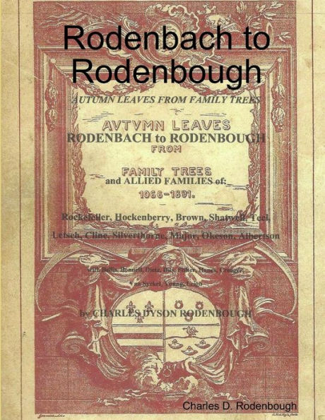 Rodenbach To Rodenbough