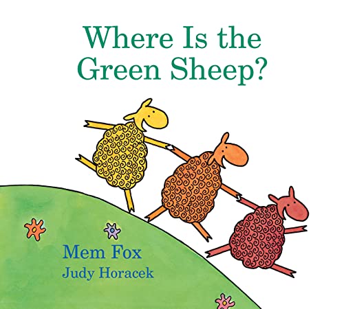 Where Is The Green Sheep? Padded Board Book