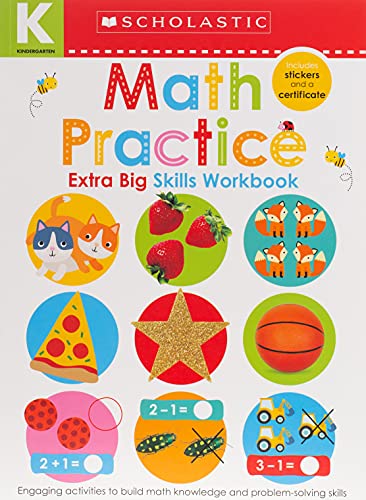 Math Practice Kindergarten Workboo
