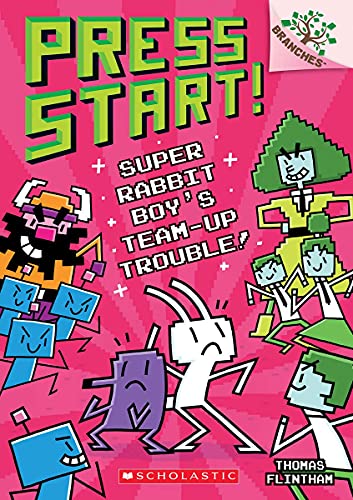Super Rabbit Boy???S Team-Up Trouble!: A Branches Book (Press Start! #10) (10)