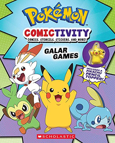Pok??mon Comictivity: Galar Games: Activity Book With Comics, Stencils, Stickers, And More!