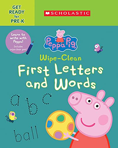 Peppa Pig: Wipe-Clean First Letters And Words