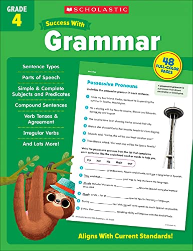 Scholastic Success With Grammar Grade 4