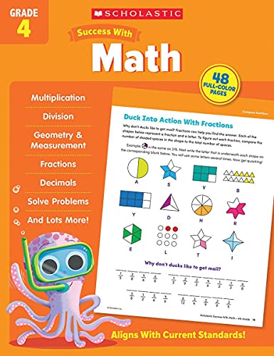 Scholastic Success With Math Grade 4