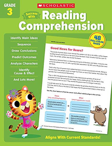 Scholastic Success With Reading Comprehension Grade 3