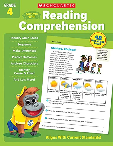 Scholastic Success With Reading Comprehension Grade 4