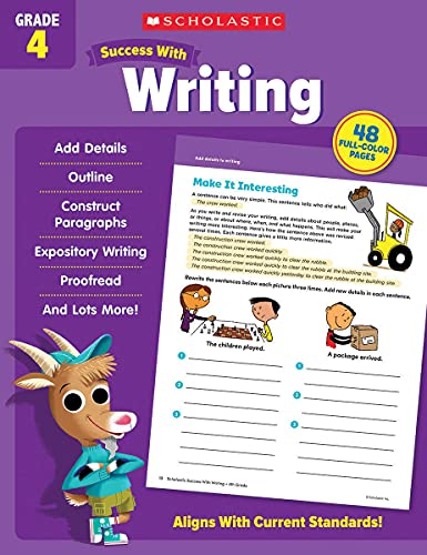 Scholastic Success With Writing Grade 4