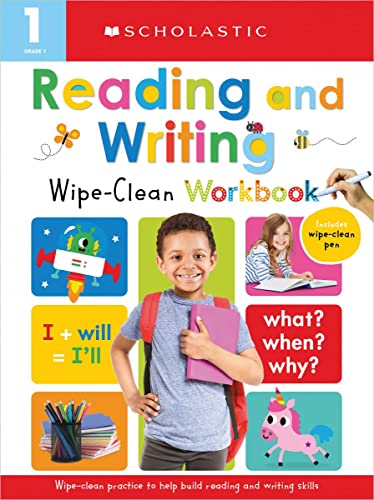 First Grade Reading/Writing Wipe Clean Workboo