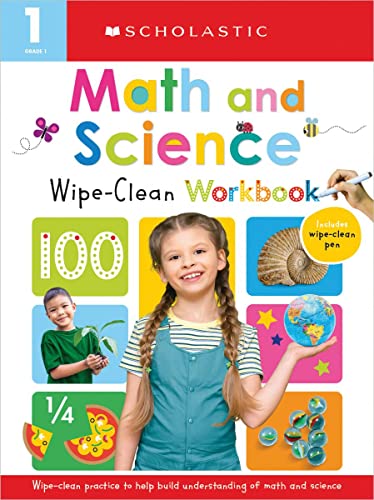 First Grade Math/Science Wipe Clean Workboo