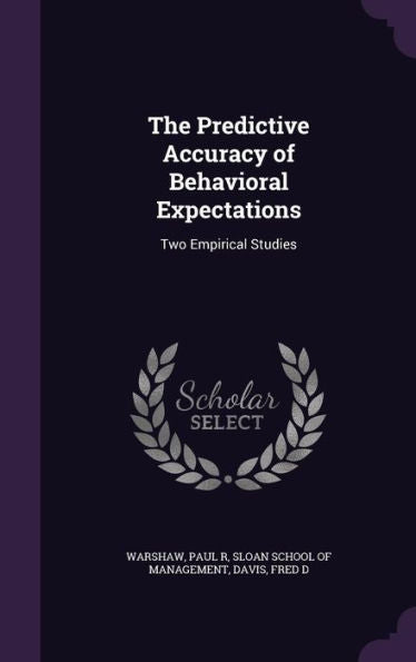The Predictive Accuracy Of Behavioral Expectations: Two Empirical Studies