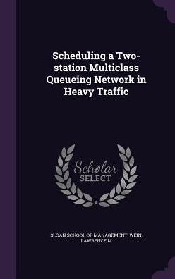 Scheduling A Two-Station Multiclass Queueing Network In Heavy Traffic