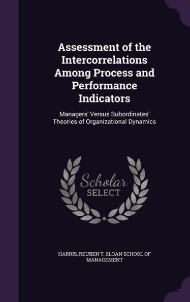 Assessment Of The Intercorrelations Among Process And Performance Indicators: Managers' Versus Subordinates' Theories Of Organizational Dynamics