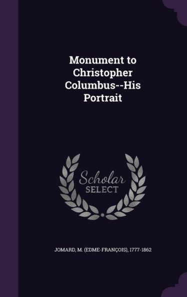 Monument To Christopher Columbus--His Portrait