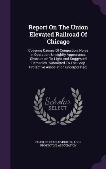 Report On The Union Elevated Railroad Of Chicago: Covering Causes Of Congestion, Noise In Operation, Unsightly Appearance, Obstruction To Light And ... Loop Protective Association (Incorporated)