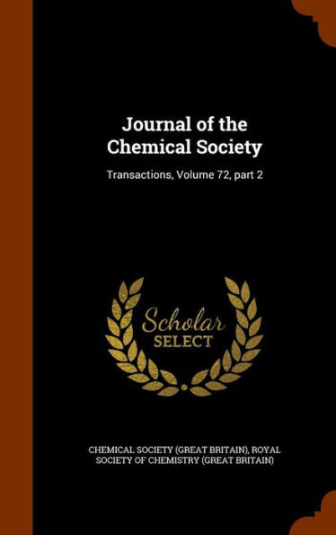 Journal Of The Chemical Society: Transactions, Volume 72, Part 2