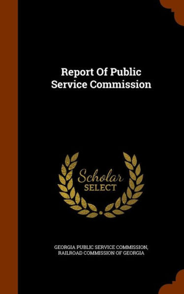 Report Of Public Service Commission