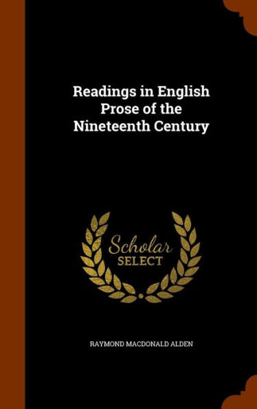 Readings In English Prose Of The Nineteenth Century
