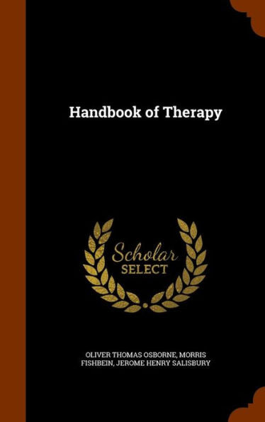 Handbook Of Therapy