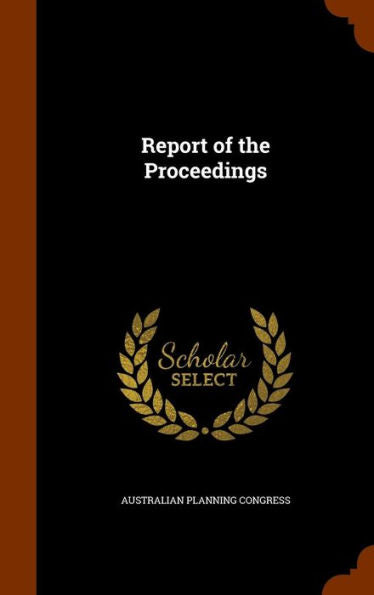 Report Of The Proceedings