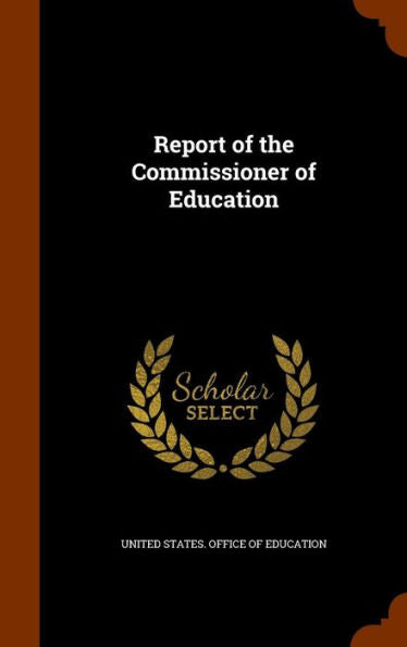 Report Of The Commissioner Of Education