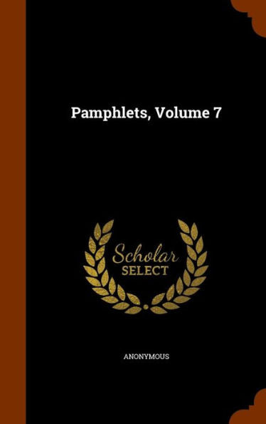 Pamphlets, Volume 7