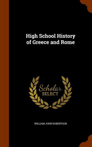 High School History Of Greece And Rome