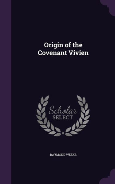 Origin Of The Covenant Vivien