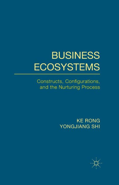 Business Ecosystems: Constructs, Configurations, And The Nurturing Process