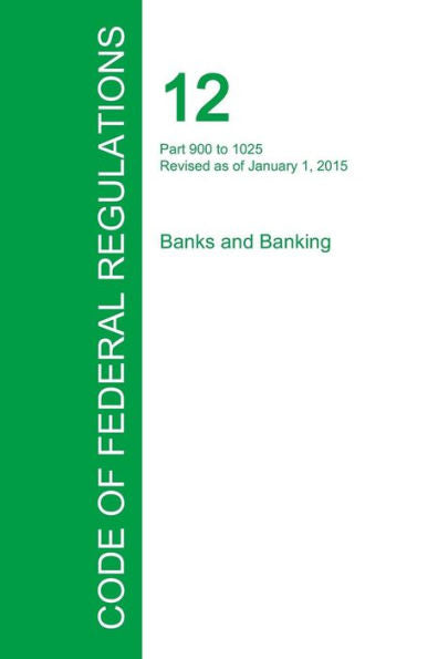 Code Of Federal Regulations Title 12, Volume 8, January 1, 2015