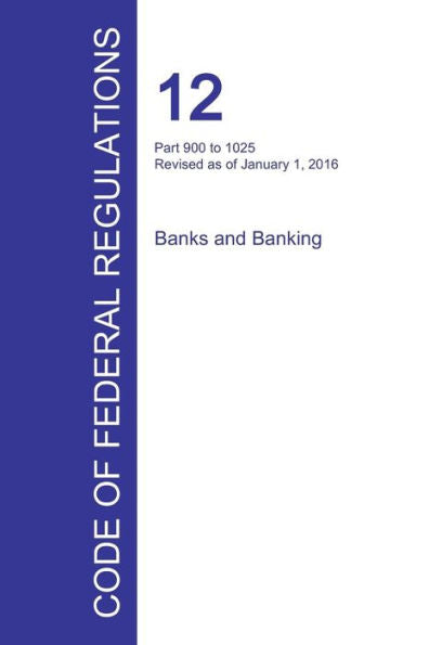 Code Of Federal Regulations Title 12, Volume 8, January 1, 2016