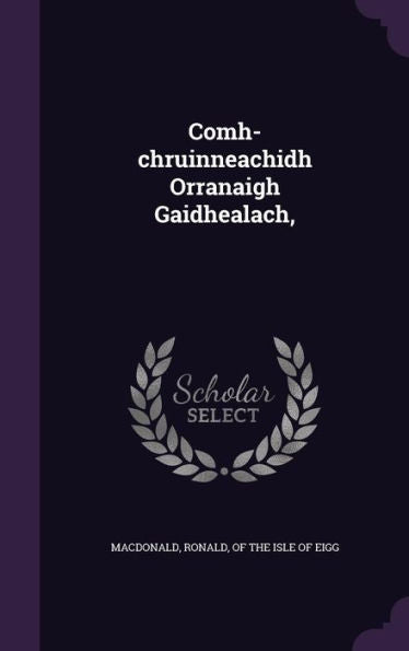 Comh-Chruinneachidh Orranaigh Gaidhealach,