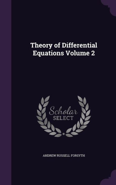 Theory Of Differential Equations Volume 2