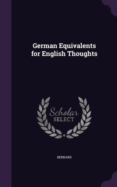 German Equivalents For English Thoughts