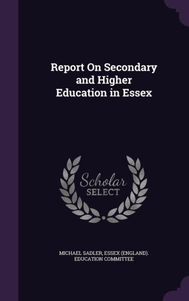 Report On Secondary And Higher Education In Essex