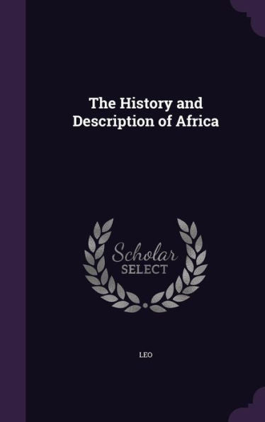 The History And Description Of Africa