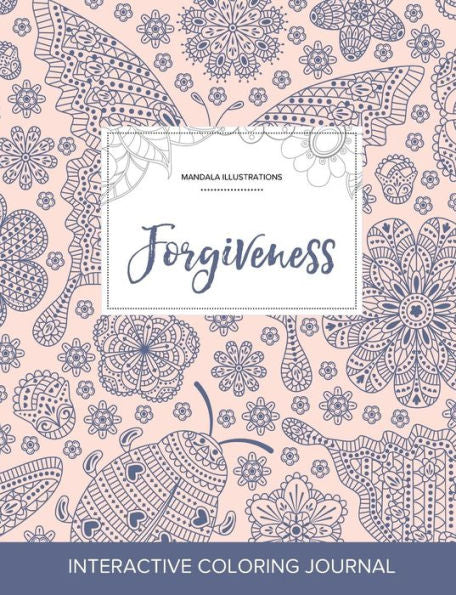 Adult Coloring Journal: Forgiveness (Mandala Illustrations, Ladybug)