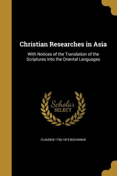 Christian Researches In Asia