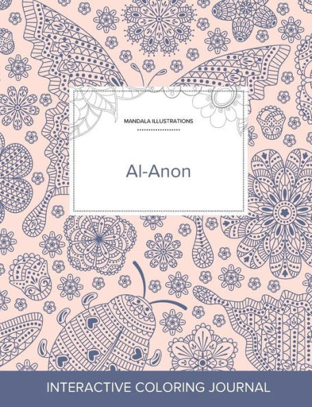 Adult Coloring Journal: Al-Anon (Mandala Illustrations, Ladybug)