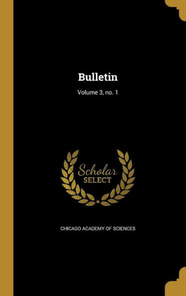 Bulletin; Volume 3, No. 1