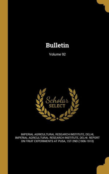Bulletin; Volume 92