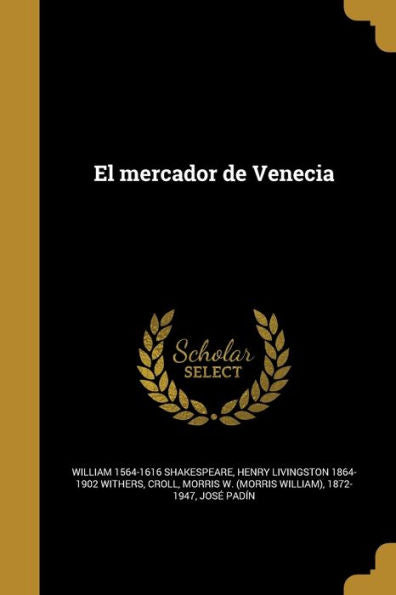 El Mercador De Venecia (Spanish Edition)