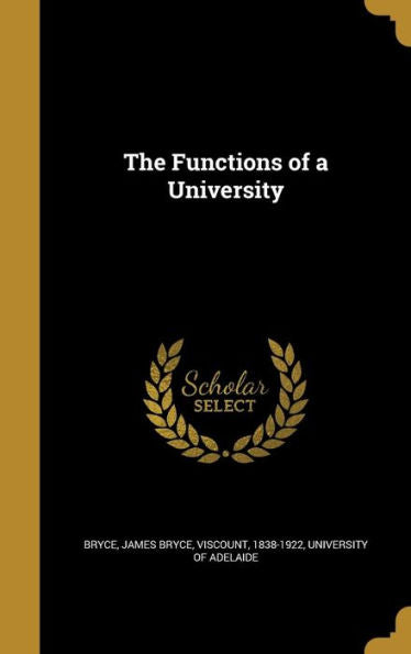 The Functions Of A University