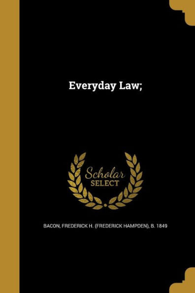 Everyday Law;