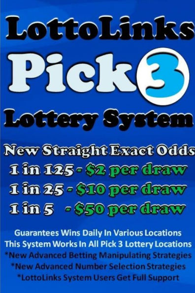 Lottolinks Pick 3 Lottery System
