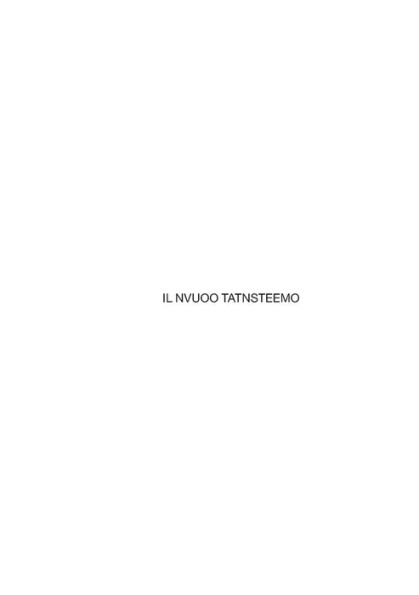Il Nvuoo Tatnsteemo (Italian Edition)