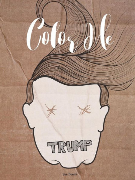 Donald Trump Paperback Coloring Book