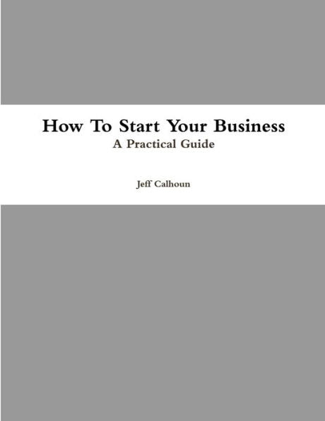 How To Start Your Business