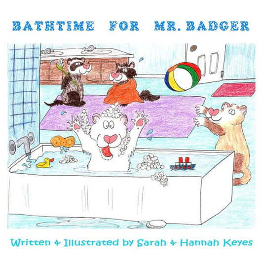 Bathtime For Mr. Badger